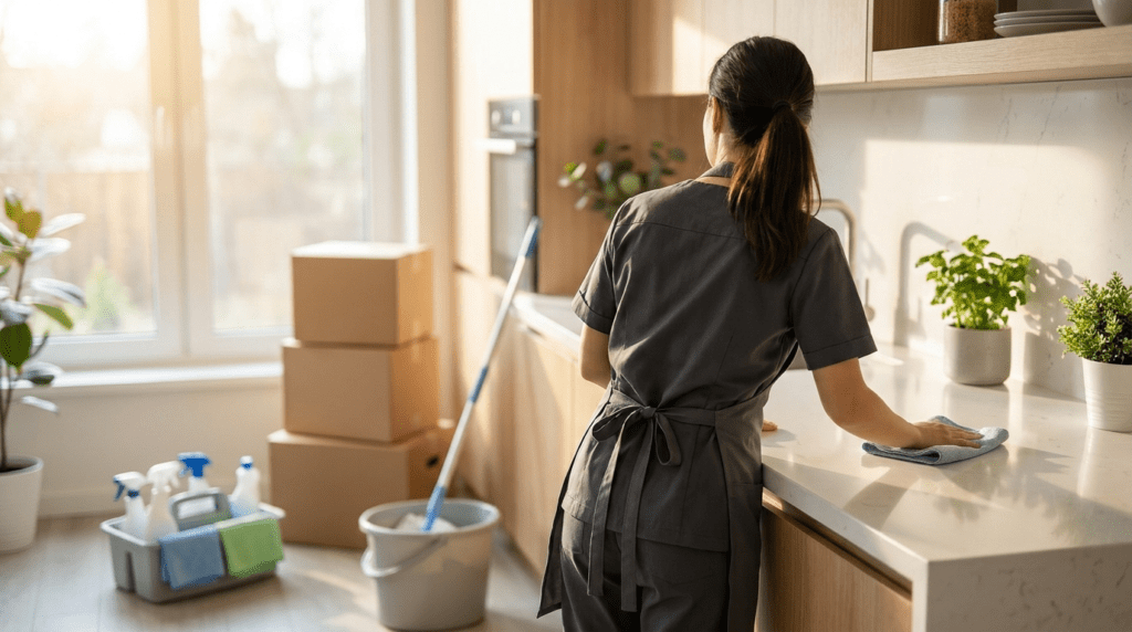 move-in clean